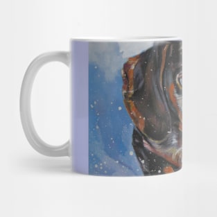 Dachshund Fine Art Painting Mug